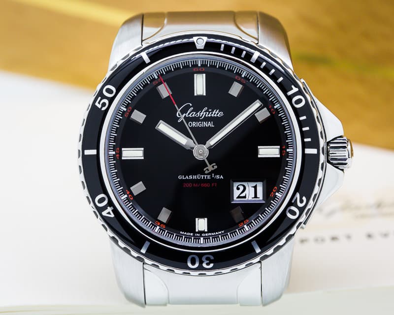 Glashutte Original Sport Evolution Panorama Date SS / SS