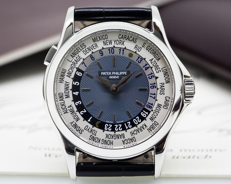 Patek Philippe World Time Platinum 