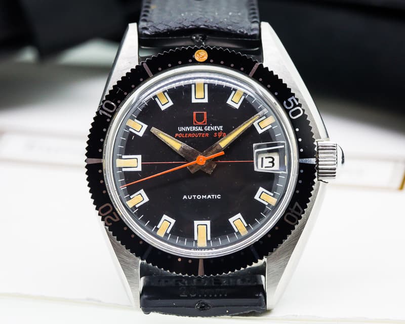 Universal Geneve Vintage Polerouter Sub SS 