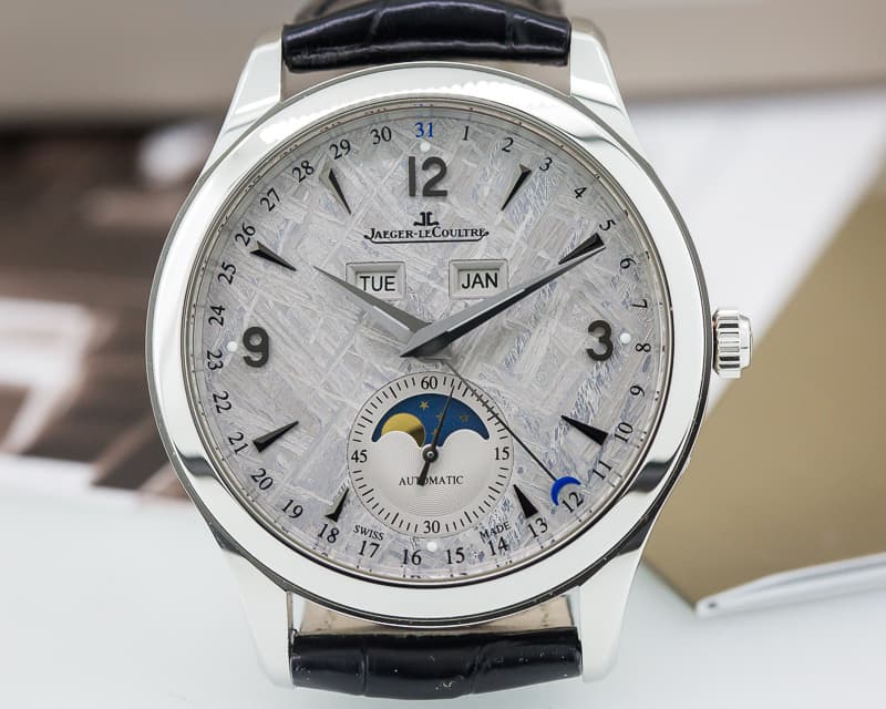 Jaeger LeCoultre Master Calendar Metorite Dial SS 