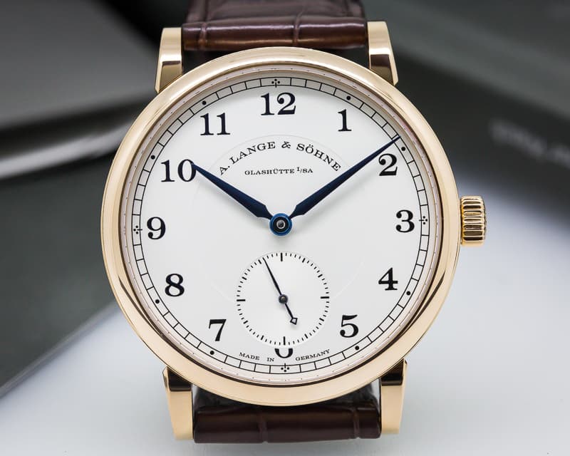 A. Lange and Sohne 1815 18K Rose Gold Silver Dial