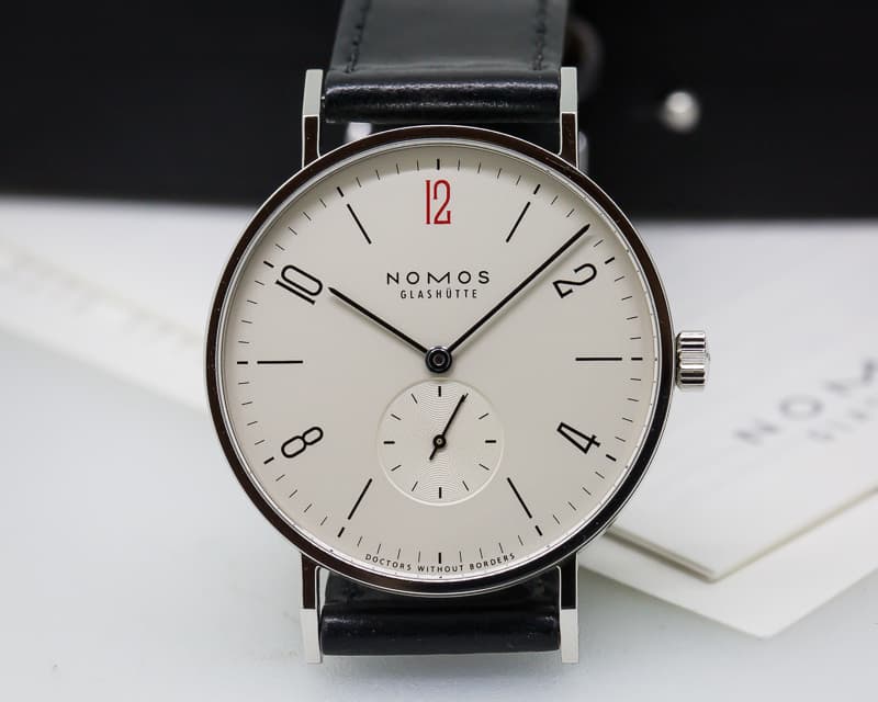 Nomos Tangente 38 for "Doctors Without Borders"