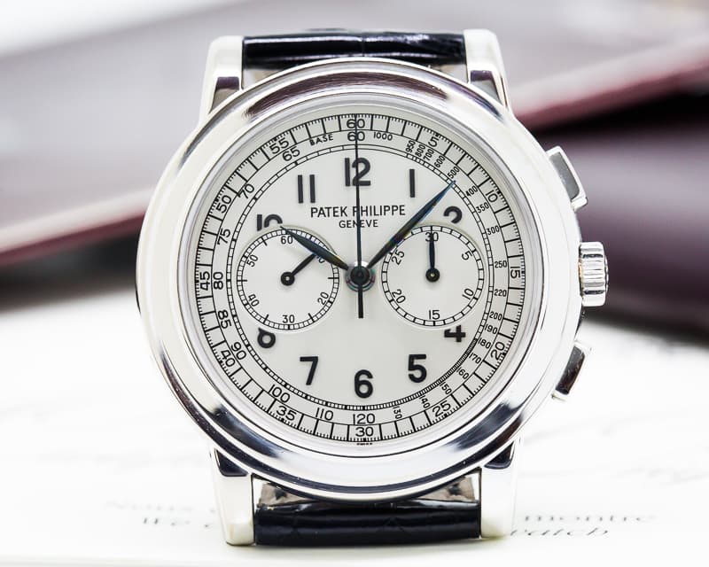 Patek Philippe 5070 White Gold Chronograph