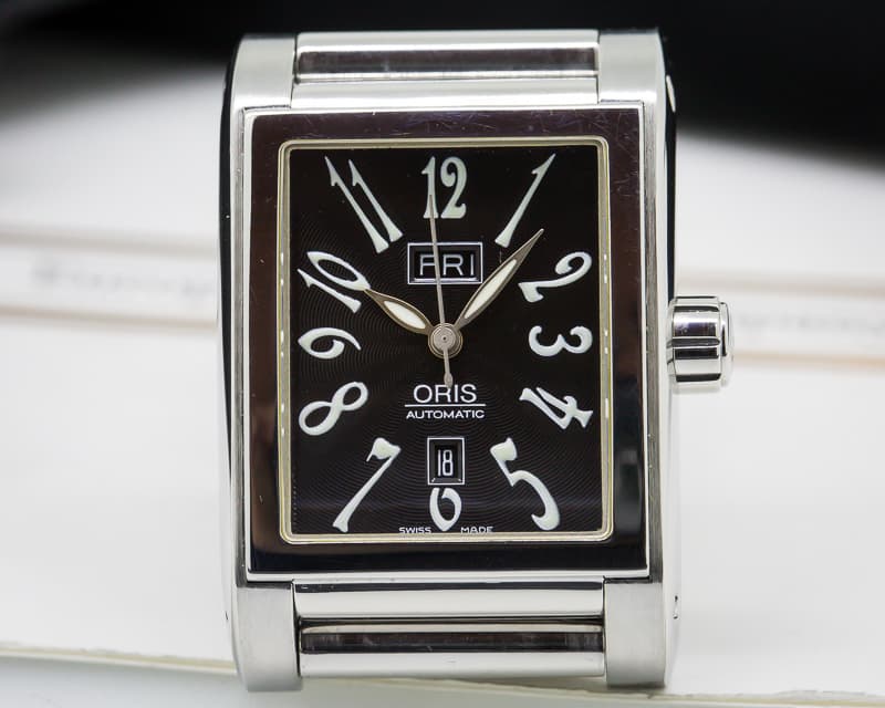 Oris Miles Rectangular Day Date