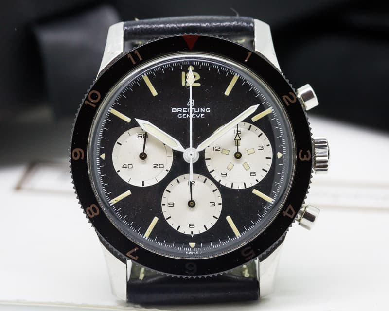 Breitling "Jean Claude Killy" Co-Pilot Watch SS MINT AND RARE