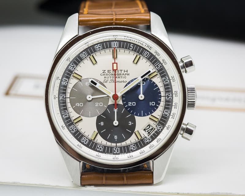 Zenith Vintage El Primero Tri-Color RARE SS