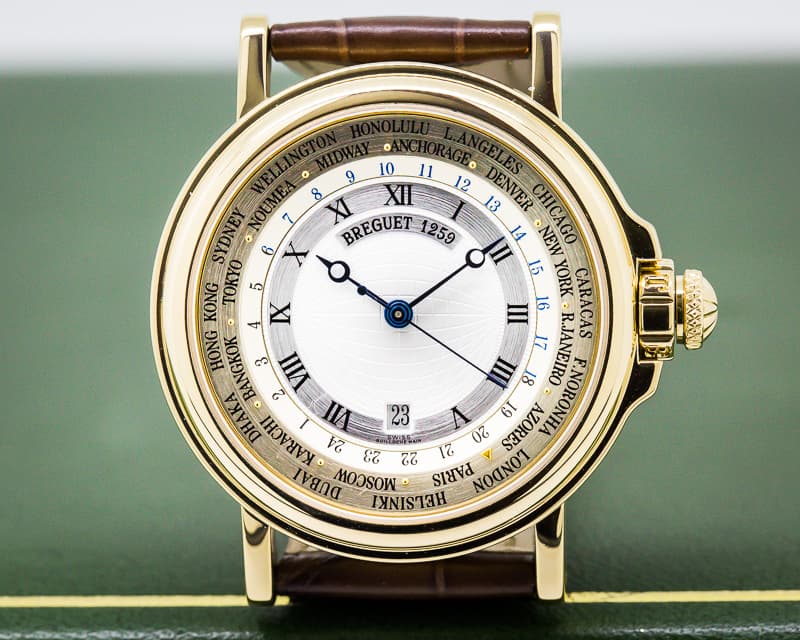 Breguet Marine Hora Mundi 18K Yellow Gold 