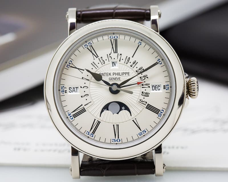 Patek Philippe Retrograde Perpetual Calendar 18K White Gold