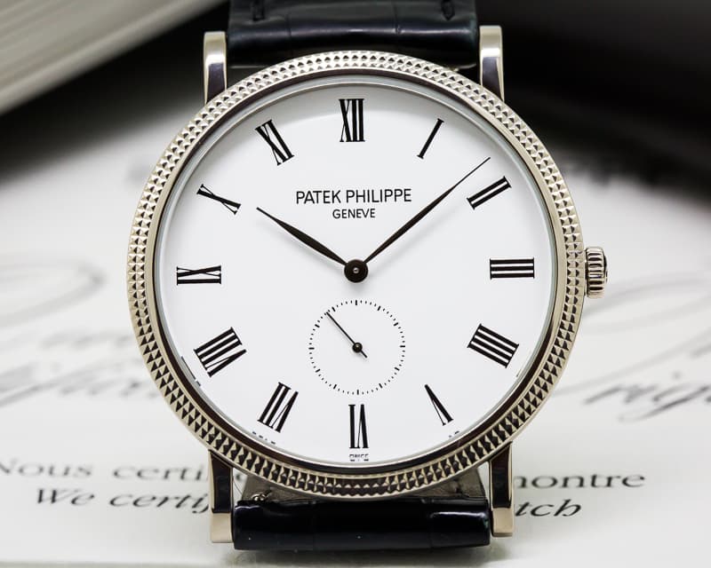 Patek Philippe Calatrava 18K White Gold 