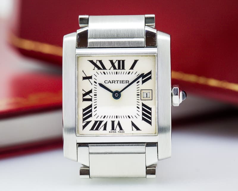 Cartier Tank Francaise Quartz Mid Size SS