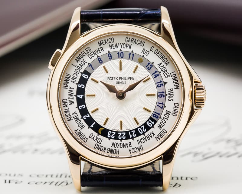 Patek Philippe World Time 18K Rose Gold