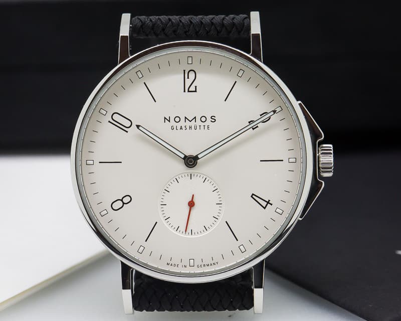 Nomos Ahoi White Dial / Display Back SS