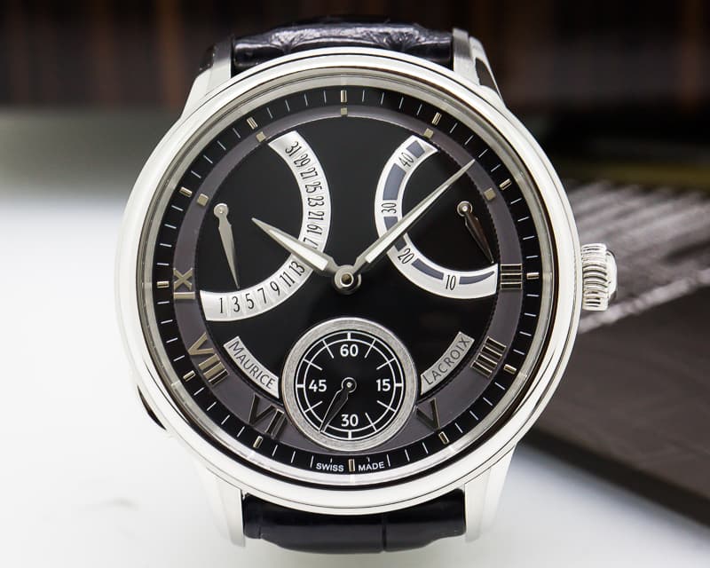 Maurice Lacroix Masterpiece Calendier Retrograde Manual Wind SS