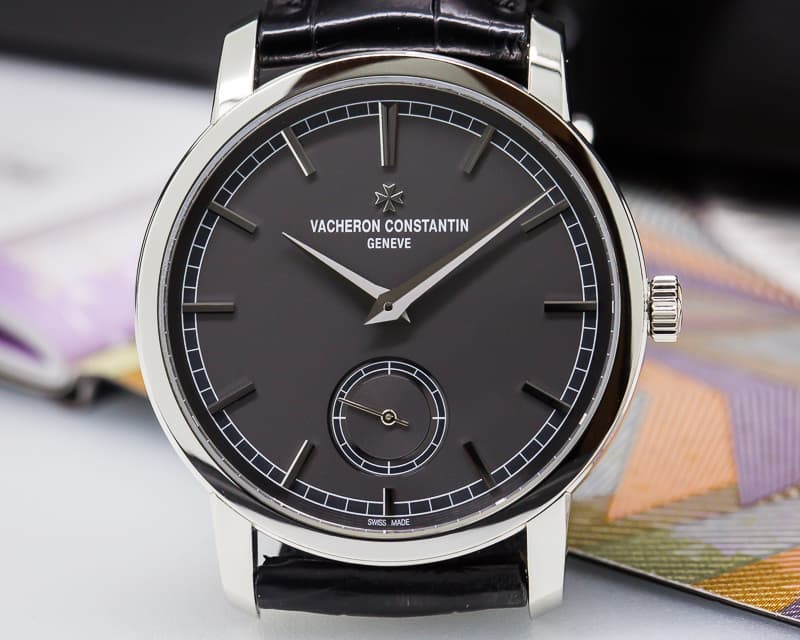 Vacheron Constantin Patrimony Traditionnelle 
Grey Dial Platinum