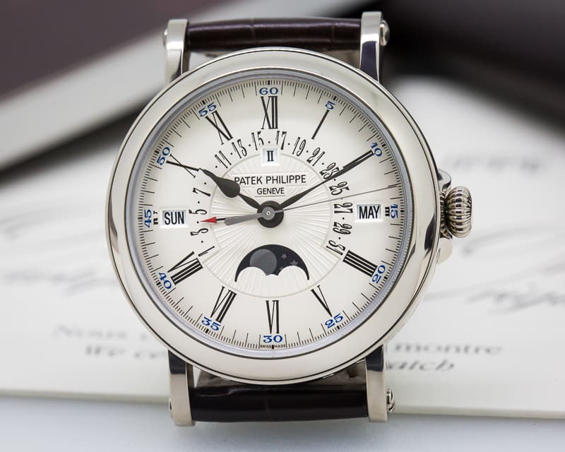 Patek Philippe Retrograde Perpetual Calendar 18K White Gold