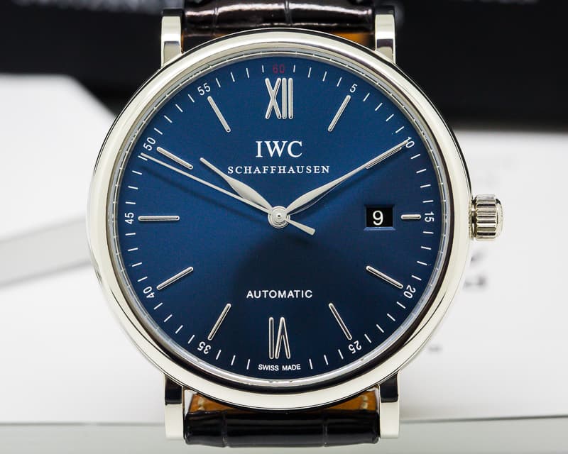 IWC Portofino Automatic 18K White Gold/Blue Dial Limited Edition