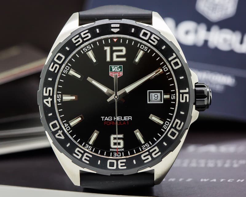TAG Heuer Formula 1 Black Dial SS / Rubber UNWORN