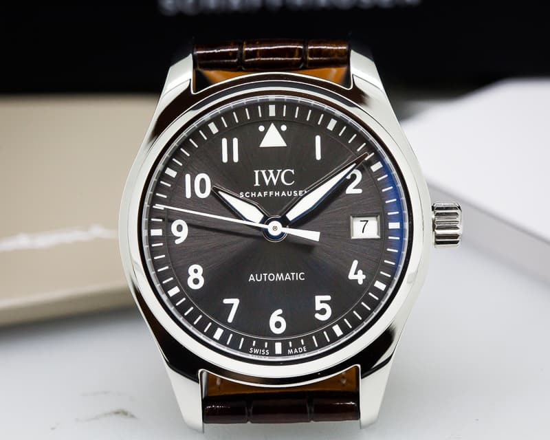 IWC Pilot 36mm Slate Dial SS UNWORN