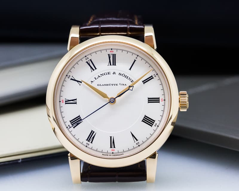 A. Lange and Sohne Richard Lange 18K Rose Gold UNWORN 