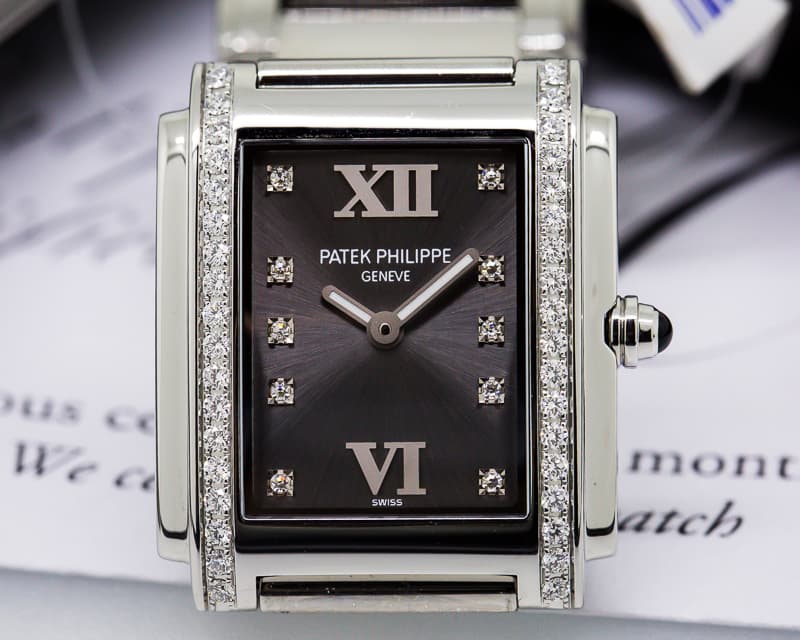 Patek Philippe Twenty 4 Grey Dial SS / SS UNWORN