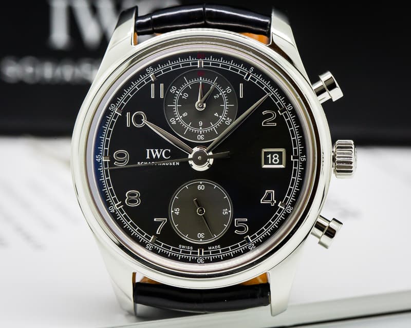 IWC Portuguese Chronograph Classic SS / Grey Dial 