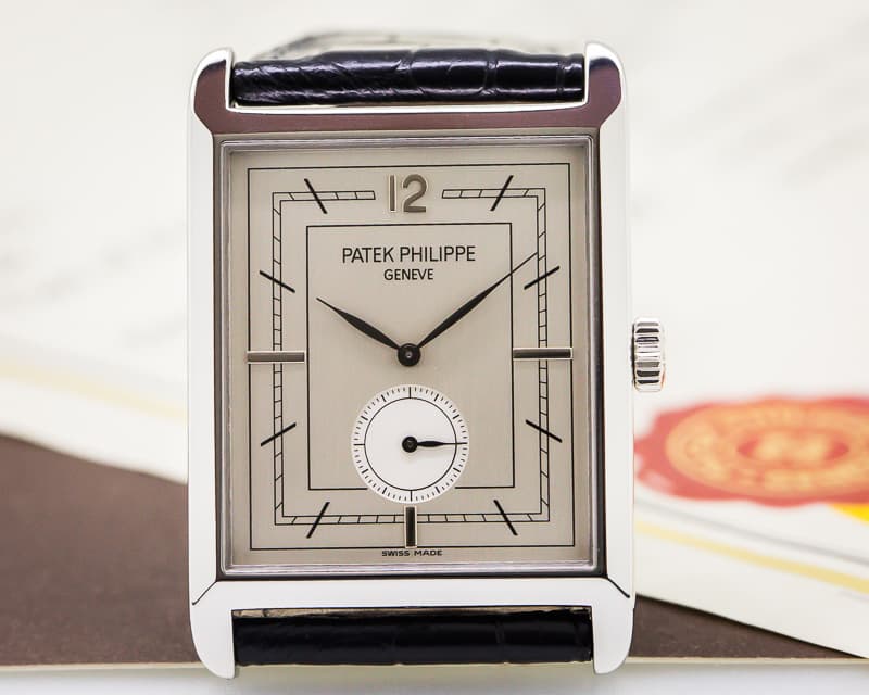 Patek Philippe Gondolo Silver Dial Platinum