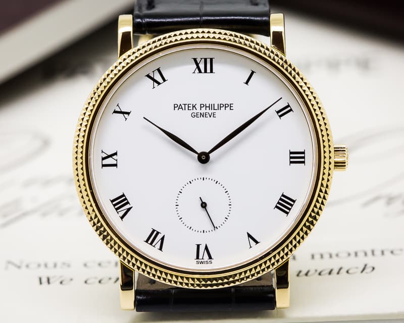 Patek Philippe Calatrava 18K Yellow Gold 