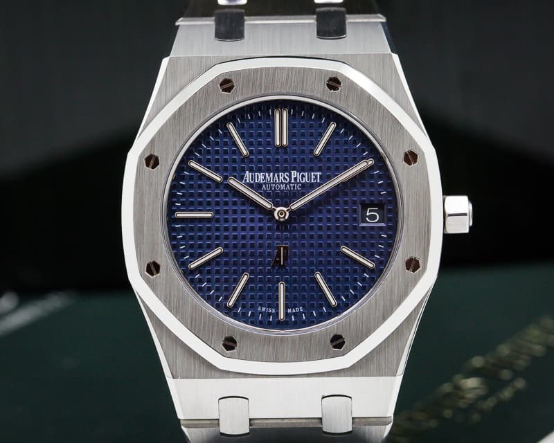 Audemars Piguet Royal Oak Extra Thin Blue Dial SS