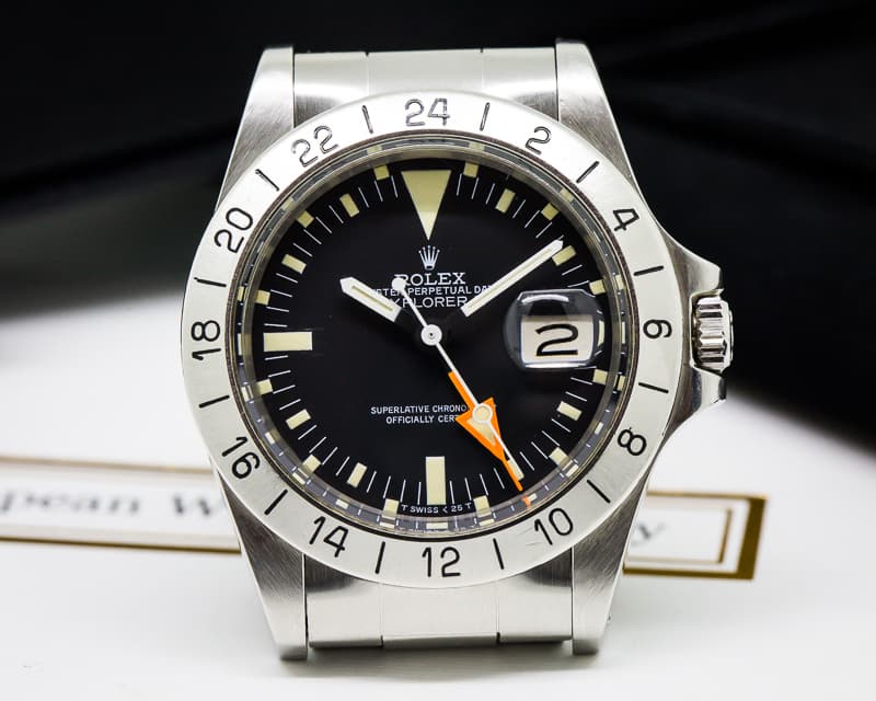 Rolex Explorer II Steve McQueen "Freccione" Circa 1982 VERY CLEAN