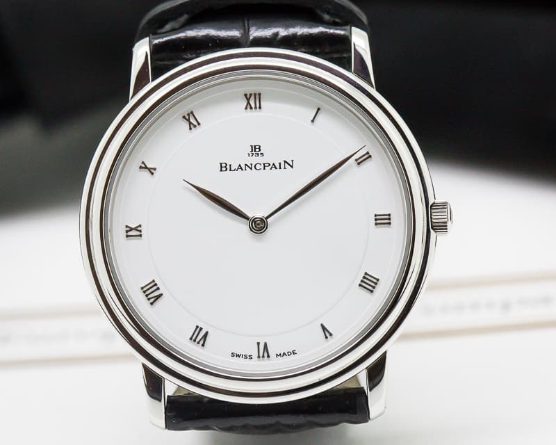 Blancpain Villeret Ultra Slim SS White Dial Manual Wind 