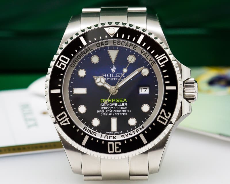 Rolex Sea Dweller Deep Sea Deep Blue JAMES CAMERON 