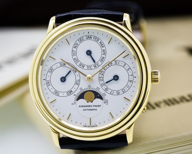 Audemars Piguet Quantieme Perpetual Calendar 18K Yellow Gold