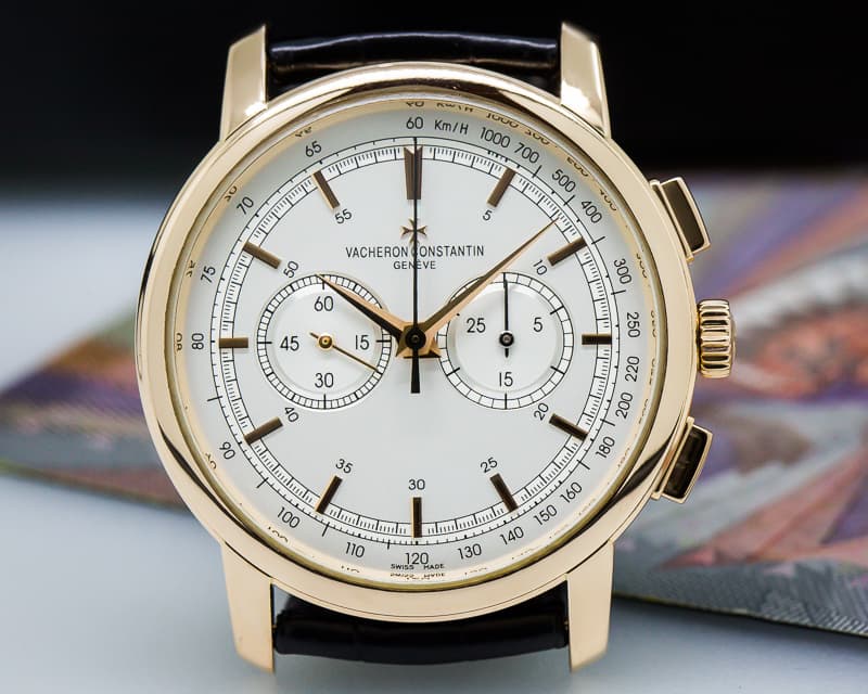 Vacheron Constantin Patrimony Traditionnelle Chronograph 18K Rose Gold
