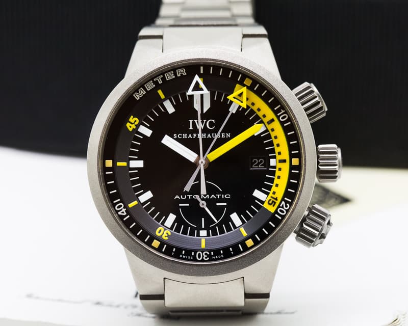 IWC GST "Deep One" Titanium RARE