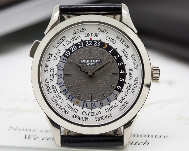 Patek Philippe World Time White Gold NEW Basel 2016 Release UNWORN 