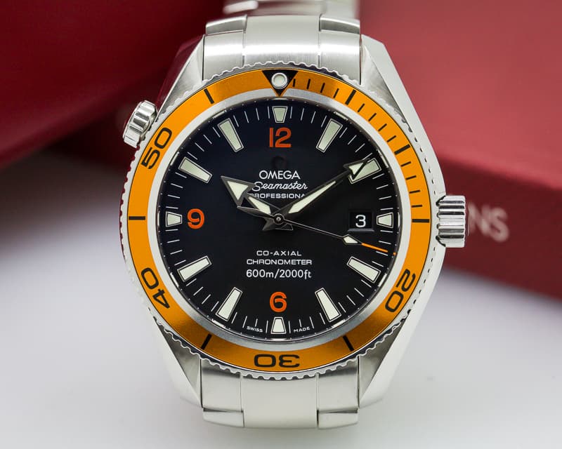Omega Seamaster Planet Ocean Orange SS 42MM