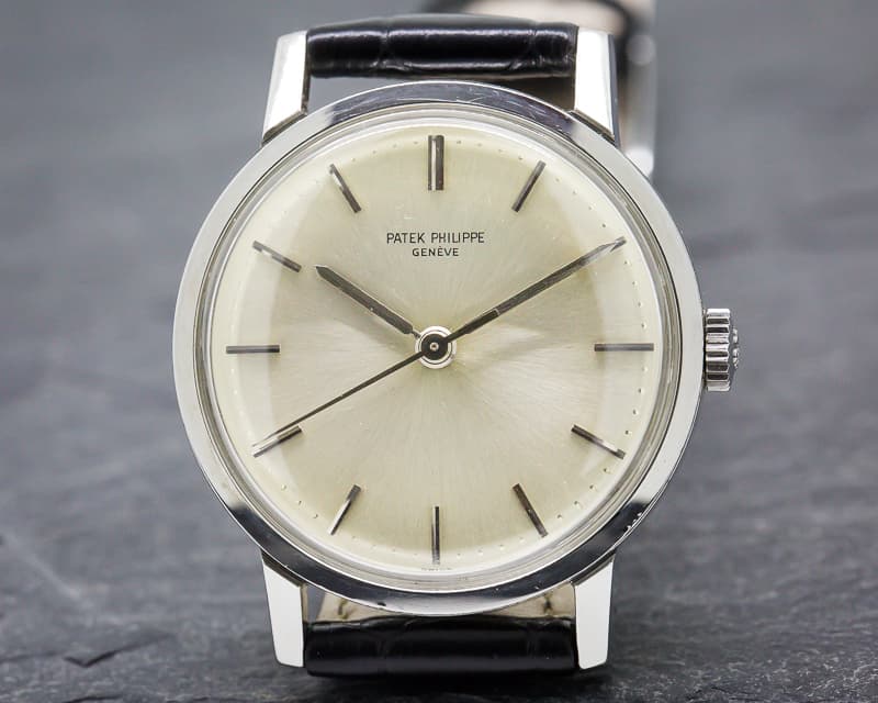 Patek Philippe Vintage Stainless Steel 3483 / Center Sweep Seconds 