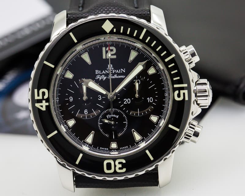 Blancpain Fifty Fathoms Chronograph SS / Kevlar 