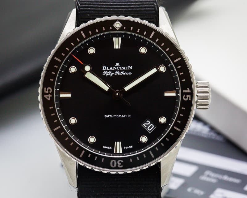 Blancpain Fifty Fathoms Bathyscaphe Automatic Titanium