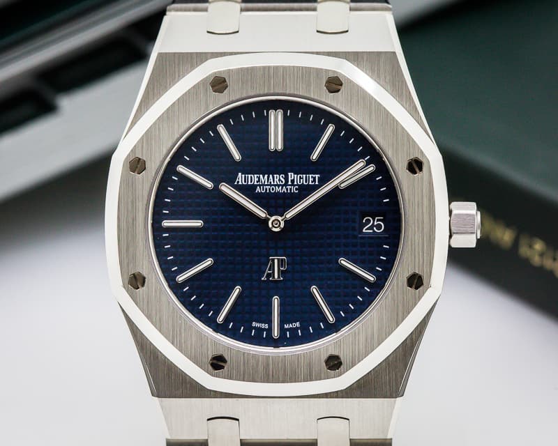Audemars Piguet Royal Oak Extra Thin Blue Dial SS