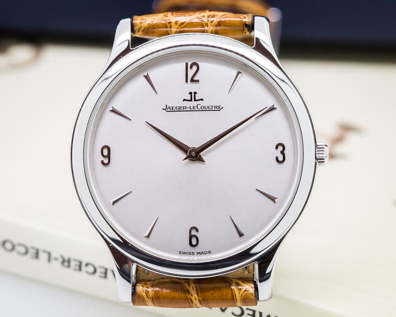 Jaeger LeCoultre Ultra Thin SS Silver Dial 