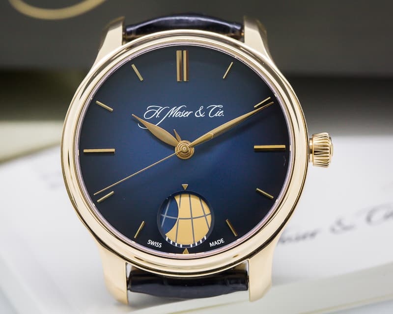 H. Moser & Cie Endeavour Perpetual Moon 18k Rose Gold 