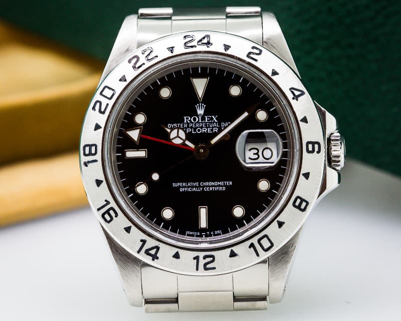 Rolex Explorer II SS Black Dial 