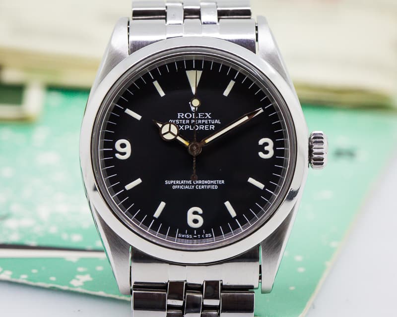 Rolex Vintage Explorer I w/ Original Papers