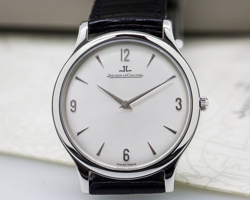 Jaeger LeCoultre Ultra Thin SS Silver Dial 