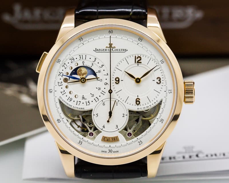 Jaeger LeCoultre Duometre a Quantieme Lunaire 18K Rose Gold