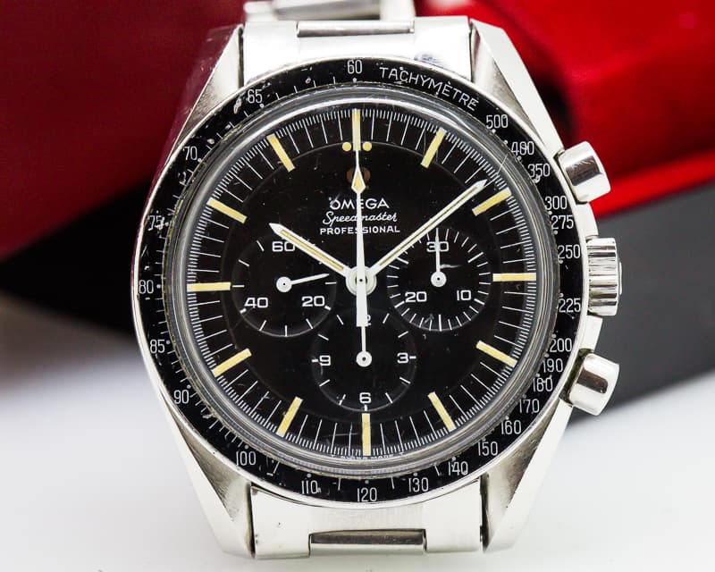 Omega Vintage Speedmaster Pre-Moon Transitional + Original Receipt 