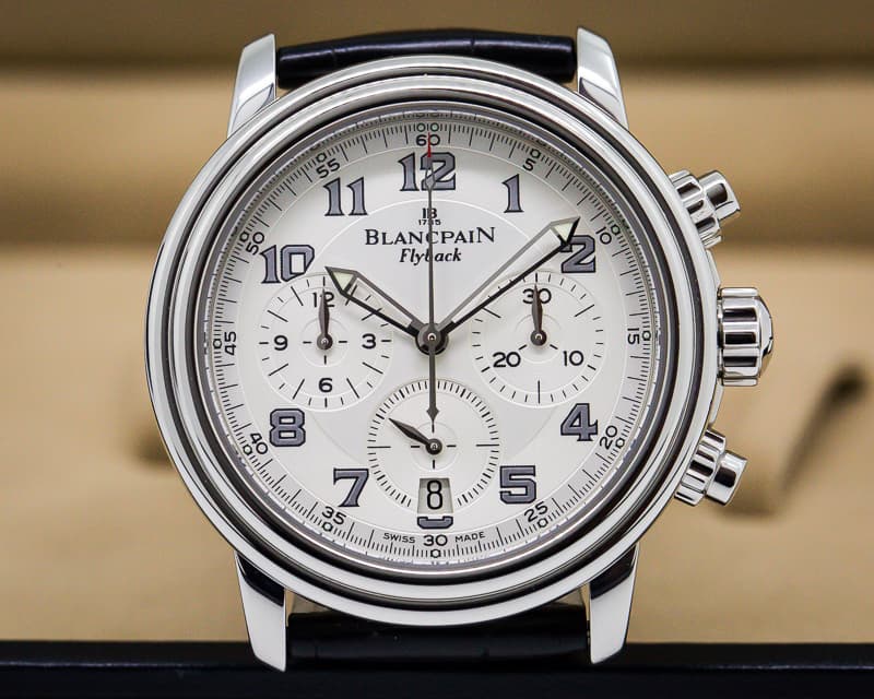 Blancpain Flyback Chronograph Silver Dial SS