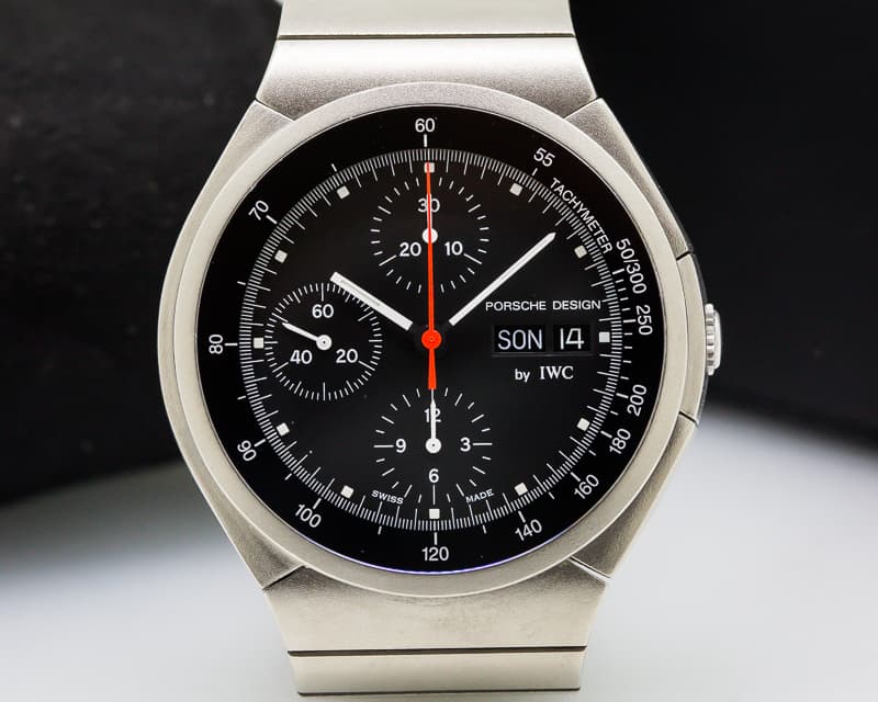IWC Porsche Design Titan Chronograph Titanium / Bracelet 