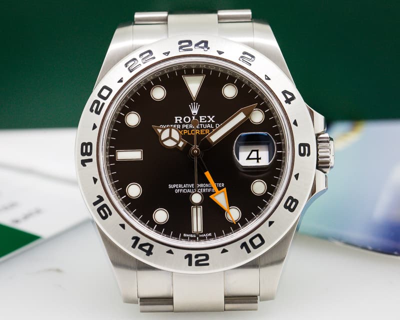 Rolex Explorer II Black Dial SS / SS